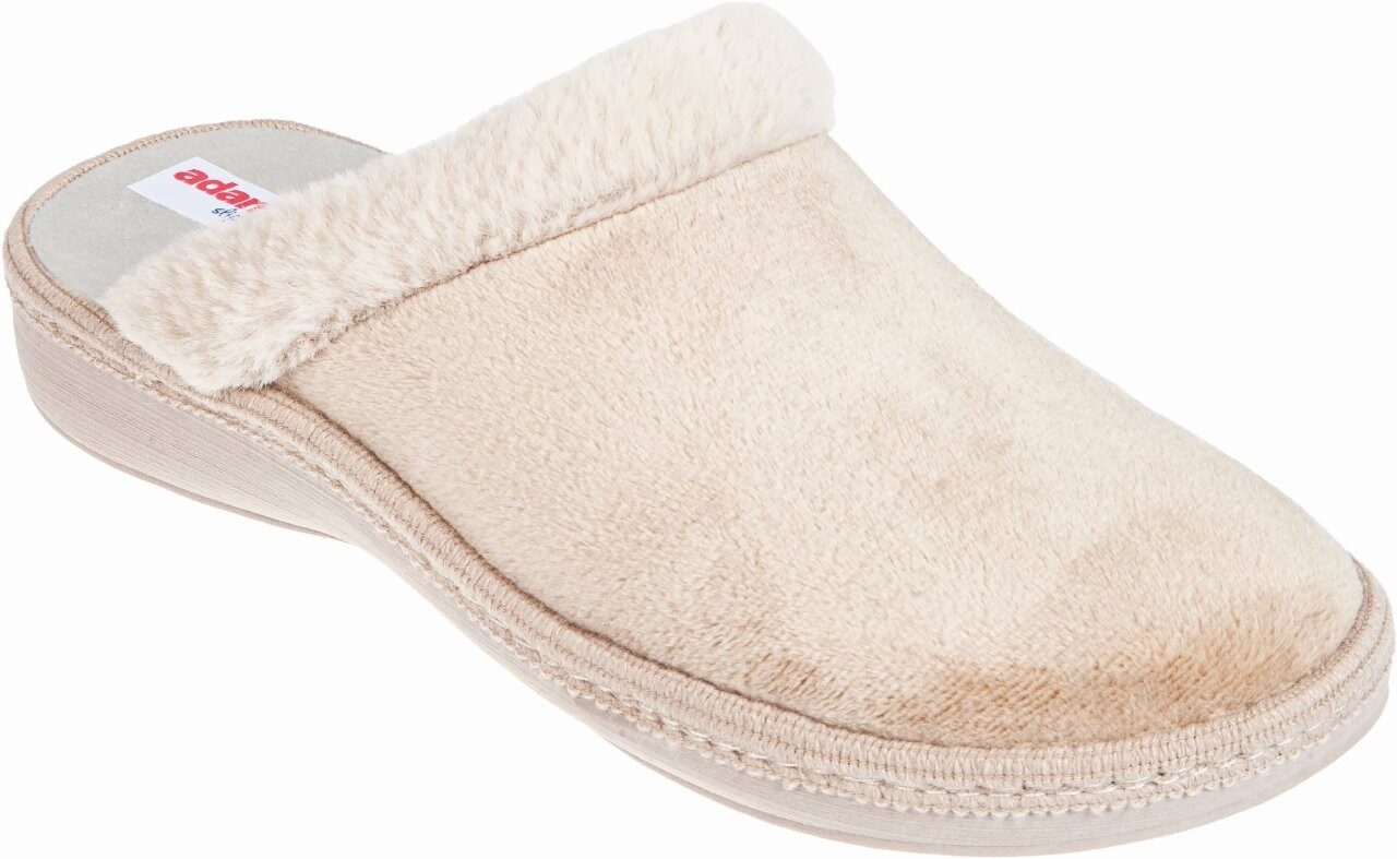 Γυναικείες χειμερινές παντόφλες adams shoes 754-26514 Tostado