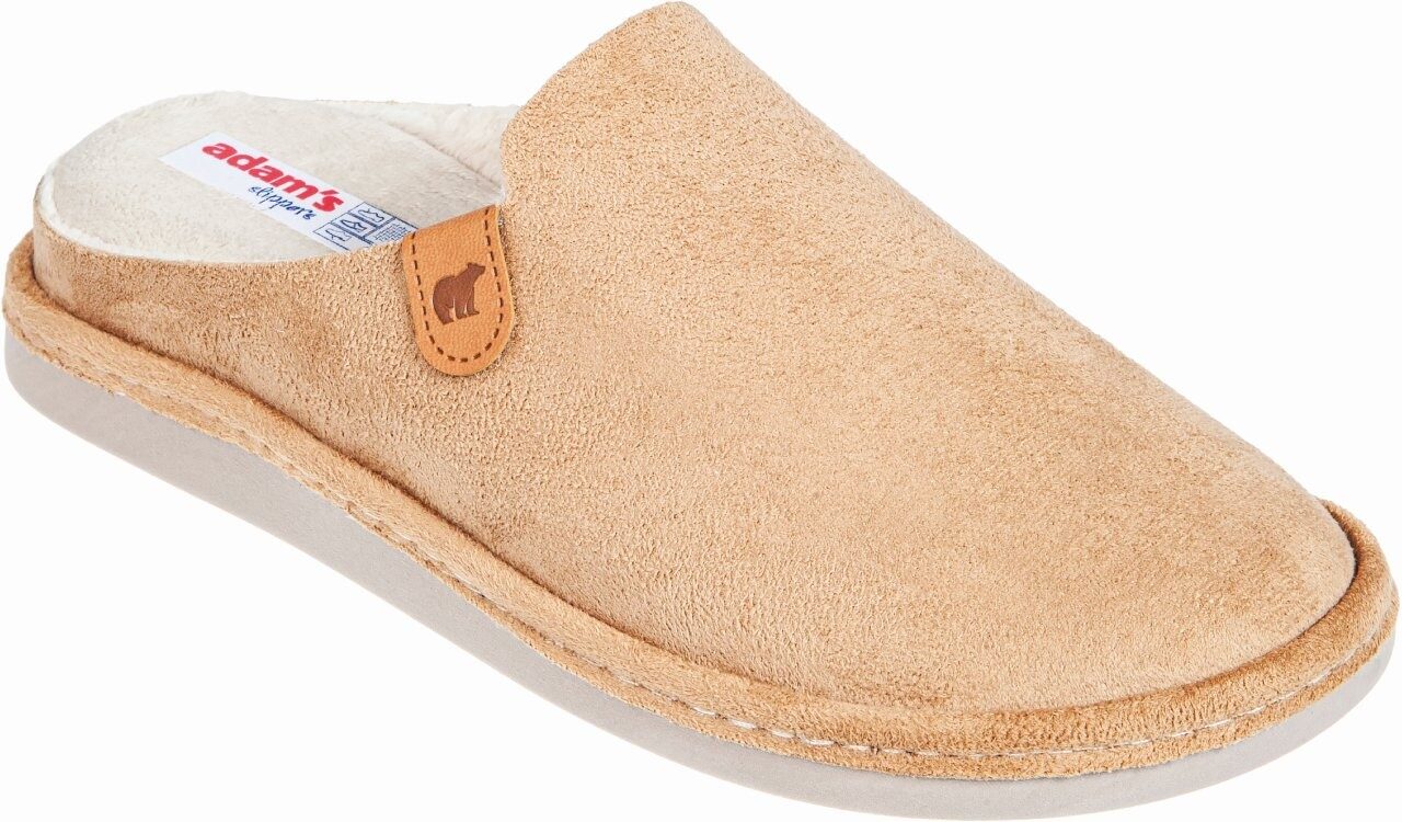 Γυναικείες χειμερινές παντόφλες adams shoes 754-26522 Tostado