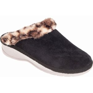 Γυναικείες χειμερινές παντόφλες adams shoes 754-26544 Black