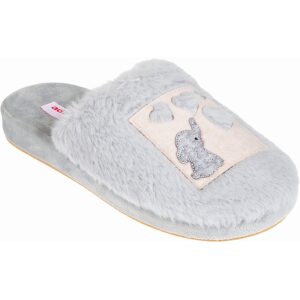 Γυναικείες χειμερινές παντόφλες adams shoes 895-26516 Grey