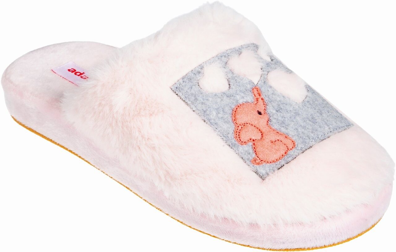 Γυναικείες χειμερινές παντόφλες adams shoes 895-26516 Pink