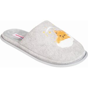 Γυναικείες χειμερινές παντόφλες adams shoes 896-26521 Grey