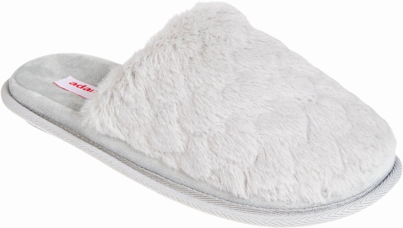 Γυναικείες χειμερινές παντόφλες adams shoes 896-26523 Grey