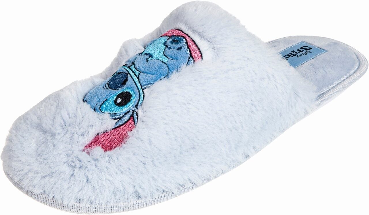 Χειμερινές παντόφλες unisex Stitch Disney by adam's shoes 904-26523 Blue