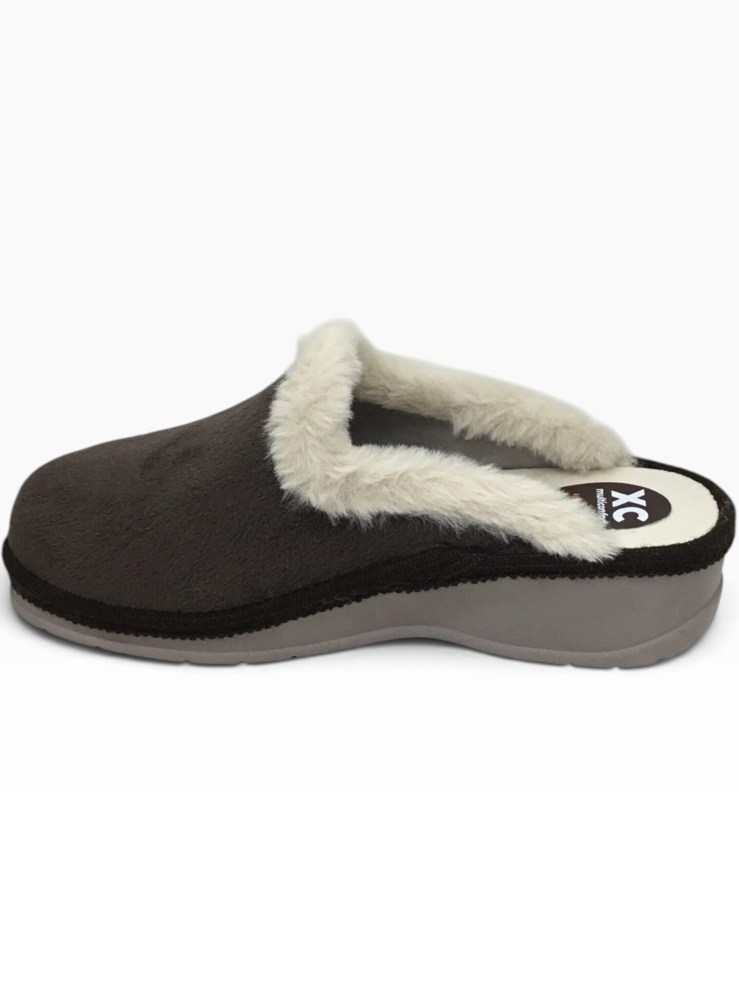 Γυναικείες χειμερινές παντόφλες medies 51L-028 Cafe - Image 2