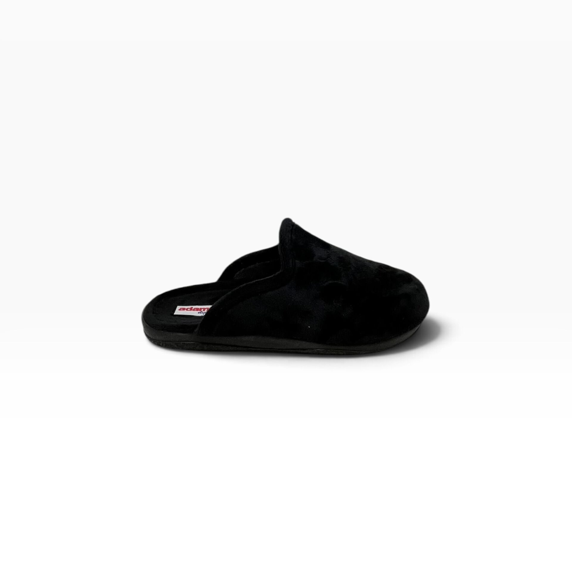 Γυναικείες χειμερινές παντόφλες adams shoes 624-26501 Black - Image 3