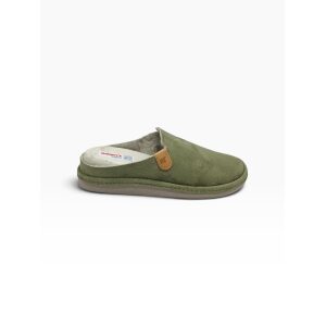 Γυναικείες χειμερινές παντόφλες adams shoes 754-26522 Kaki - Image 3