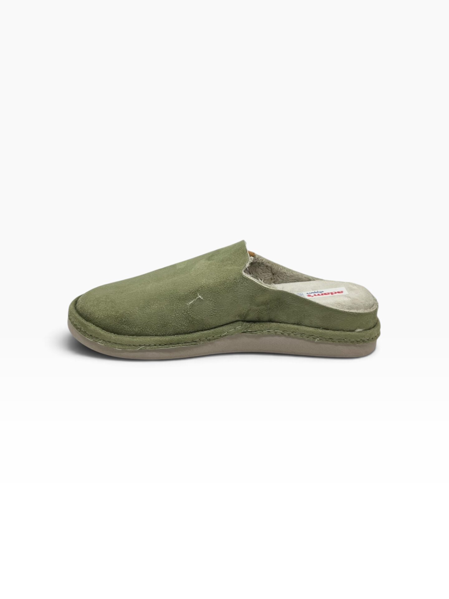 Γυναικείες χειμερινές παντόφλες adams shoes 754-26522 Kaki - Image 2