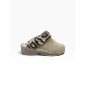 Γυναικείες χειμερινές παντόφλες adams shoes 754-26544 Tostado - Image 3