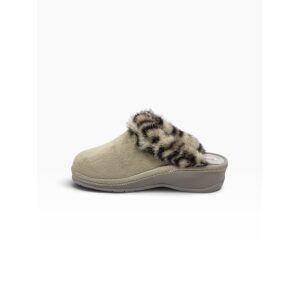 Γυναικείες χειμερινές παντόφλες adams shoes 754-26544 Tostado - Image 2