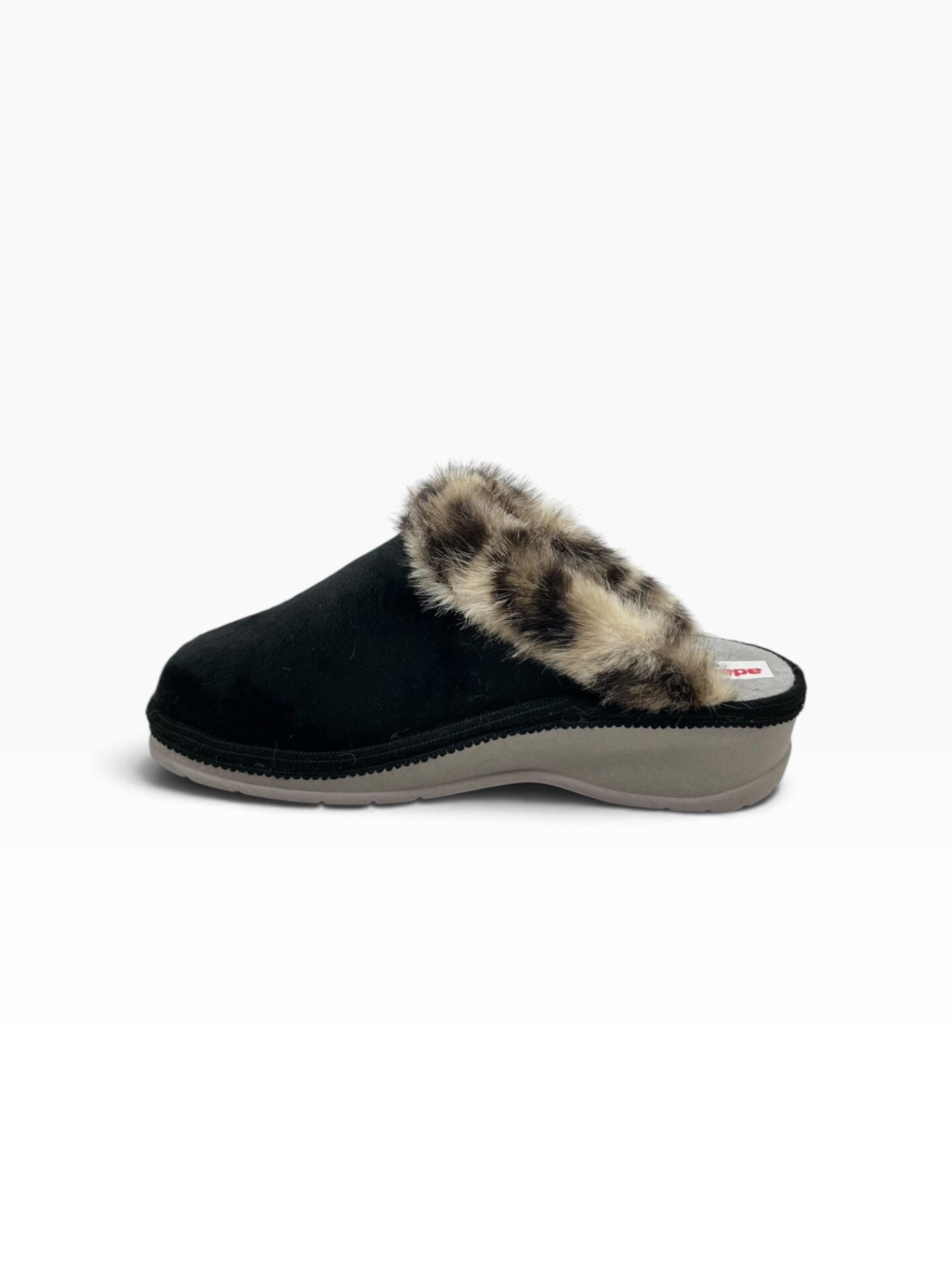 Γυναικείες χειμερινές παντόφλες adams shoes 754-26544 Black - Image 2