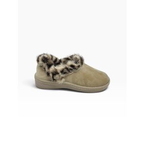 Γυναικείες χειμερινές παντόφλες adams shoes 754-26453 Tostado - Image 3