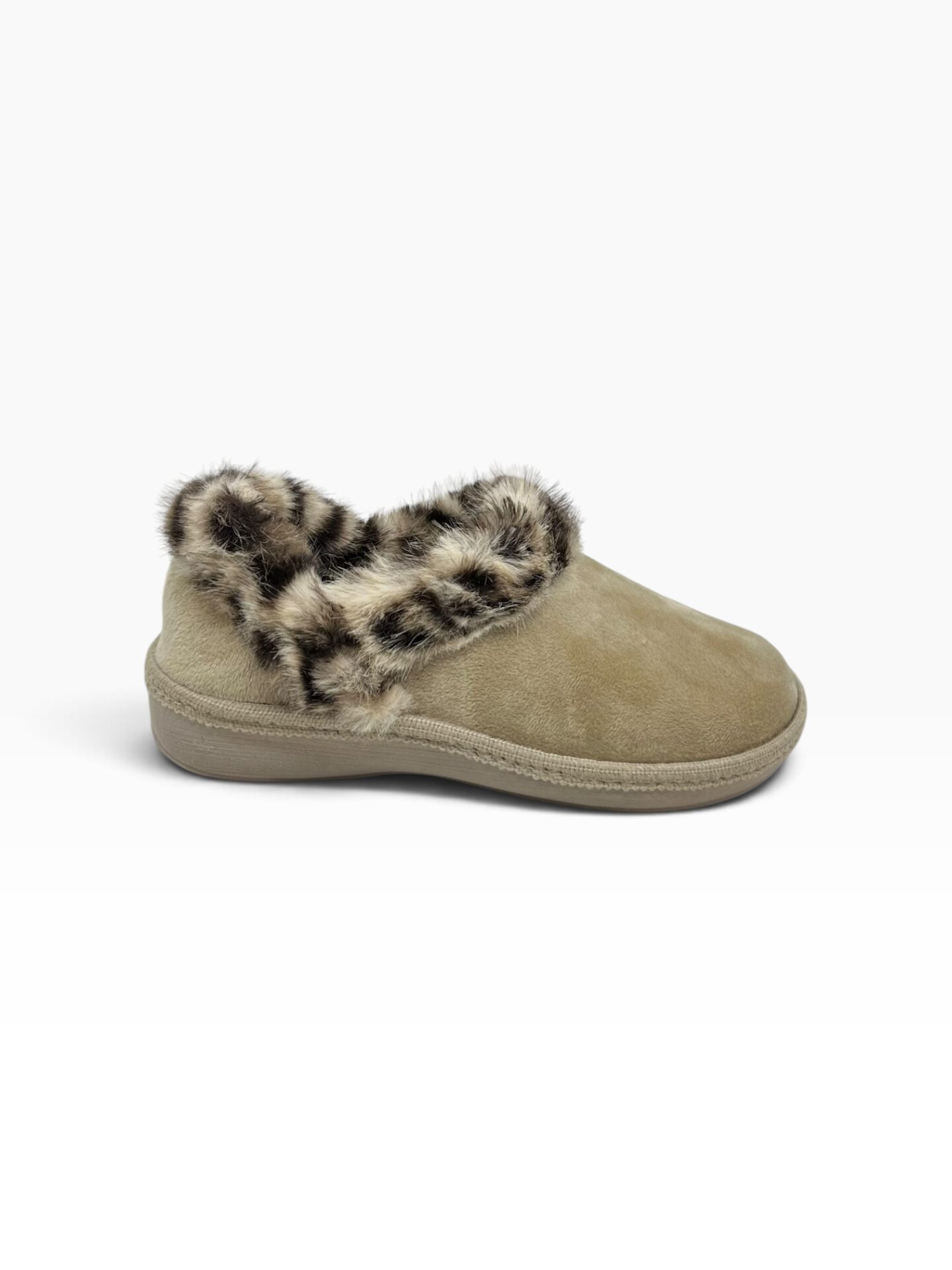 Γυναικείες χειμερινές παντόφλες adams shoes 754-26453 Tostado - Image 3