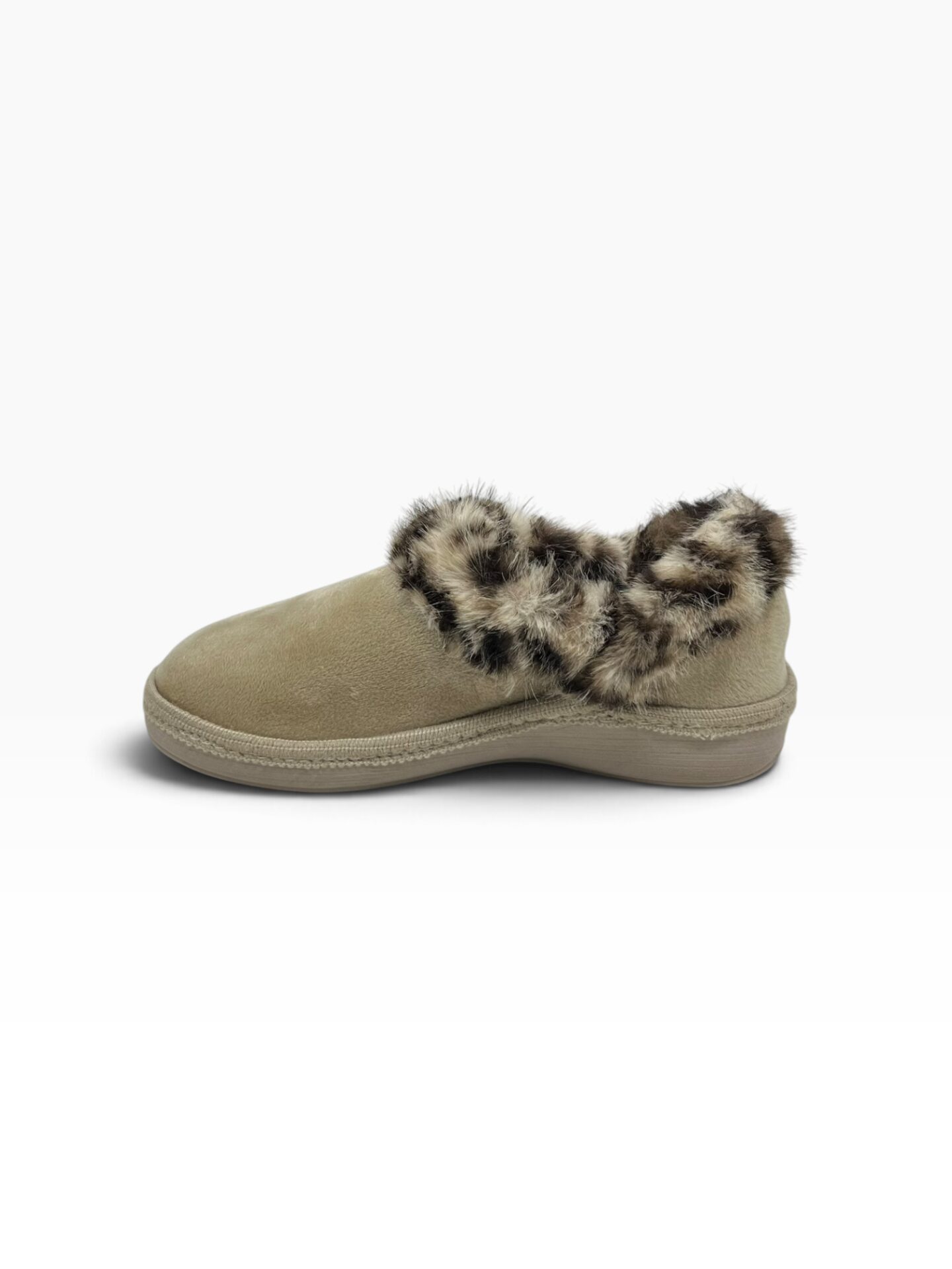 Γυναικείες χειμερινές παντόφλες adams shoes 754-26453 Tostado - Image 2