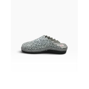Γυναικείες χειμερινές παντόφλες adams shoes 754-26512 Grey - Image 2