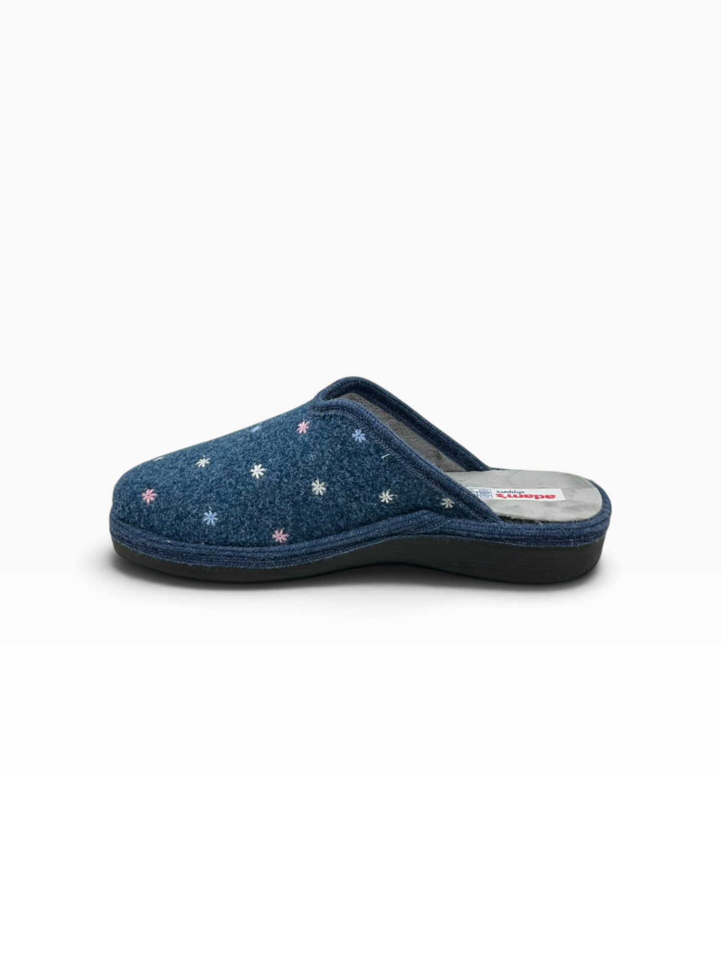 Γυναικείες χειμερινές παντόφλες adams shoes 754-26510 Blue - Image 3