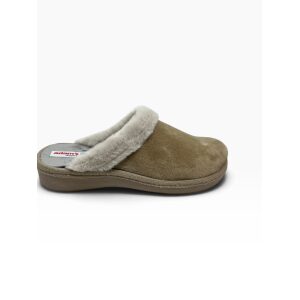 Γυναικείες χειμερινές παντόφλες adams shoes 754-26514 Tostado - Image 2