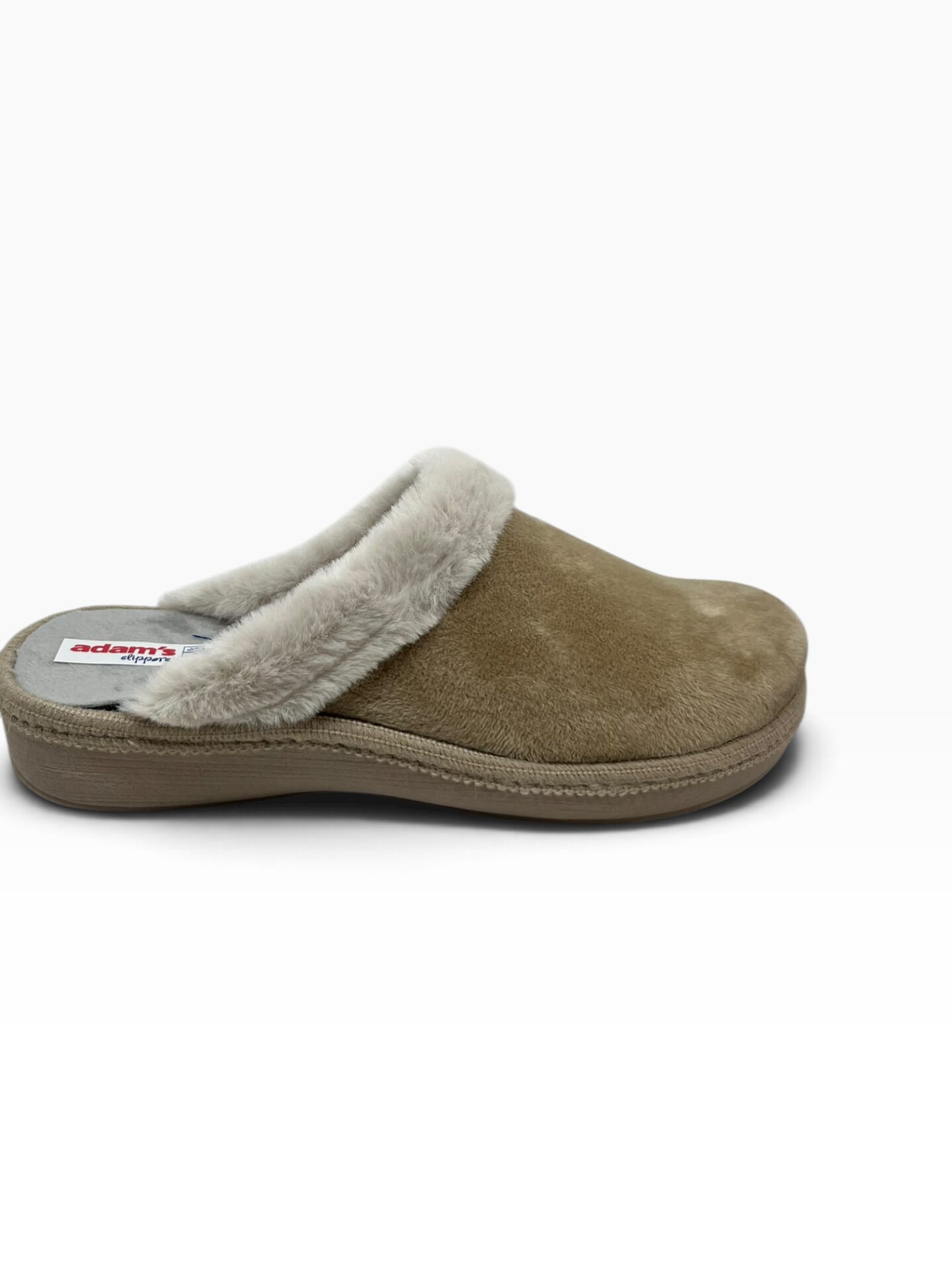 Γυναικείες χειμερινές παντόφλες adams shoes 754-26514 Tostado - Image 2
