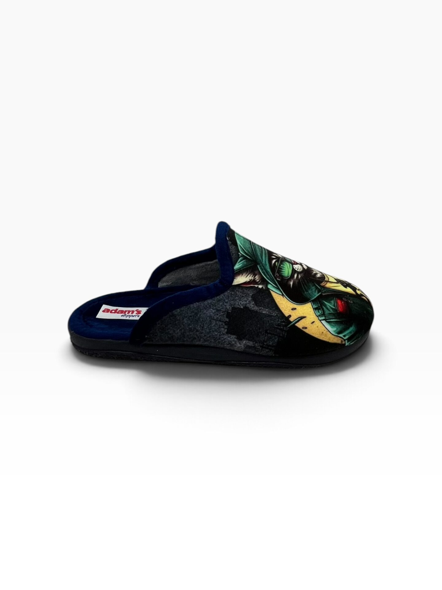 Χειμερινές παντόφλες αγόρι adam's shoes 624-26733 Blue - Image 2