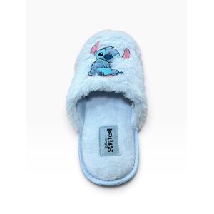 Χειμερινές παντόφλες unisex Stitch Disney by adam's shoes 904-26523 Blue - Image 4