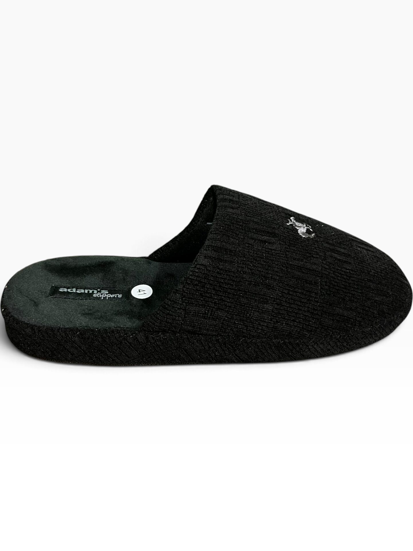 Ανδρικές παντόφλες χειμερινές Adams shoes 895-26504 Black - Image 3