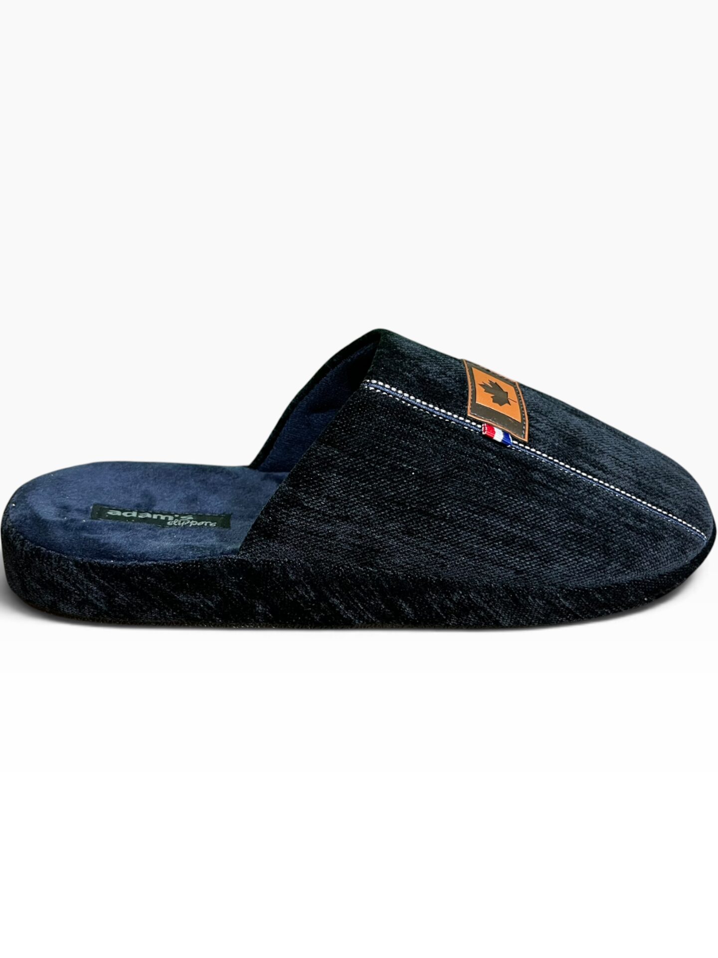 Ανδρικές παντόφλες χειμερινές Adams shoes 895-26501 Black - Image 3