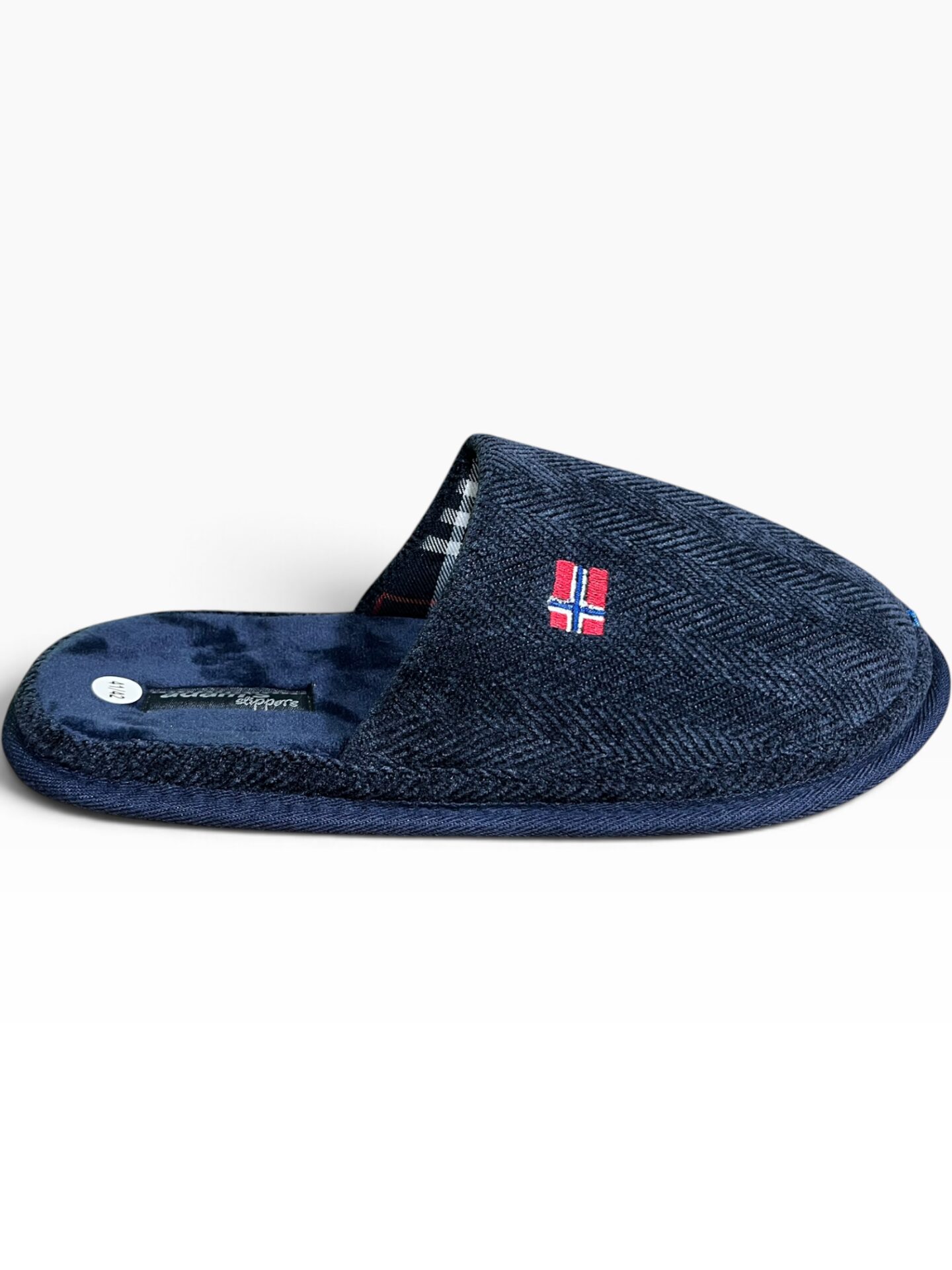 Ανδρικές παντόφλες χειμερινές Adams shoes 895-26509 Blue - Image 3