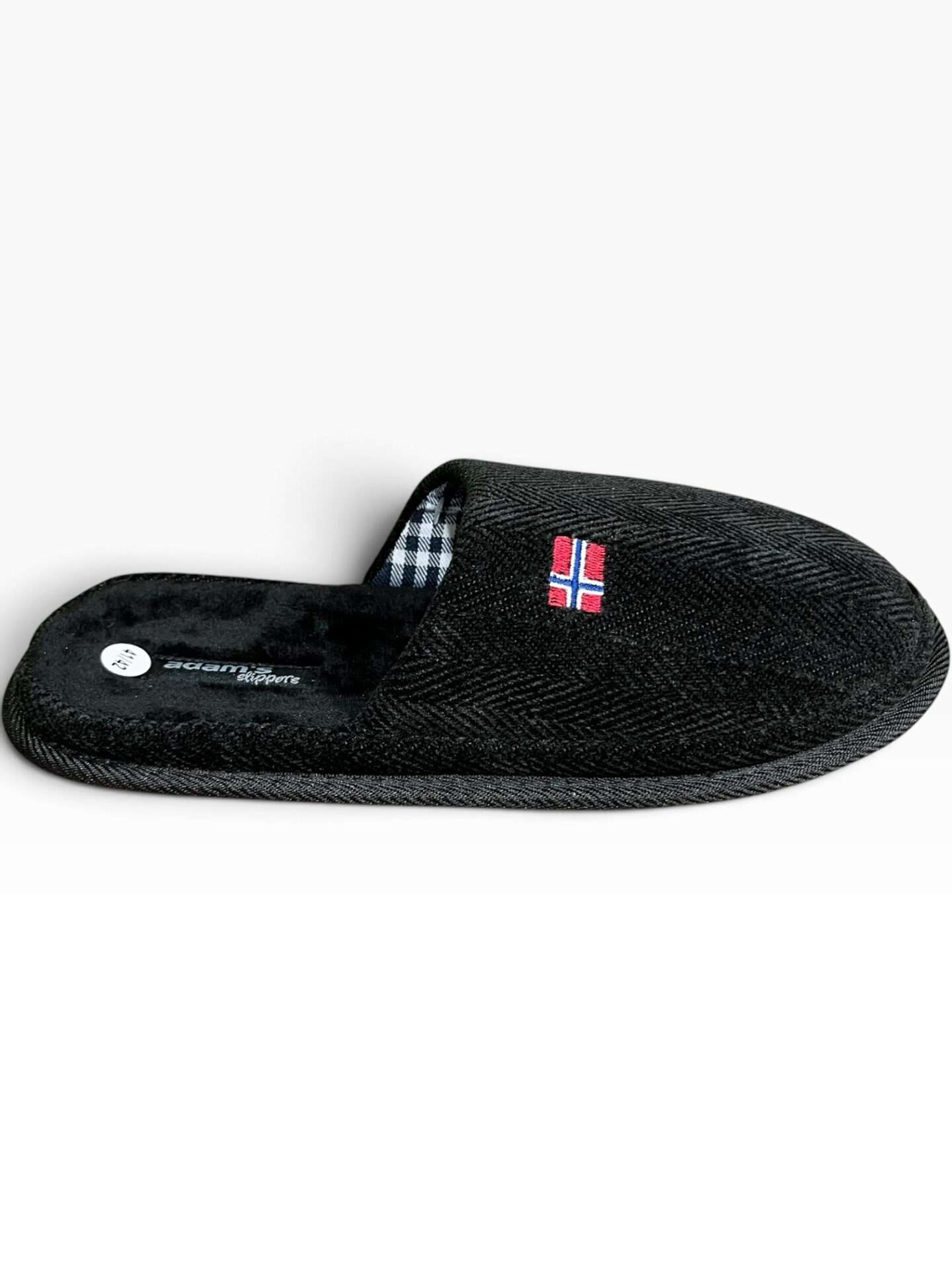 Ανδρικές παντόφλες χειμερινές Adams shoes 895-26509 Black - Image 3
