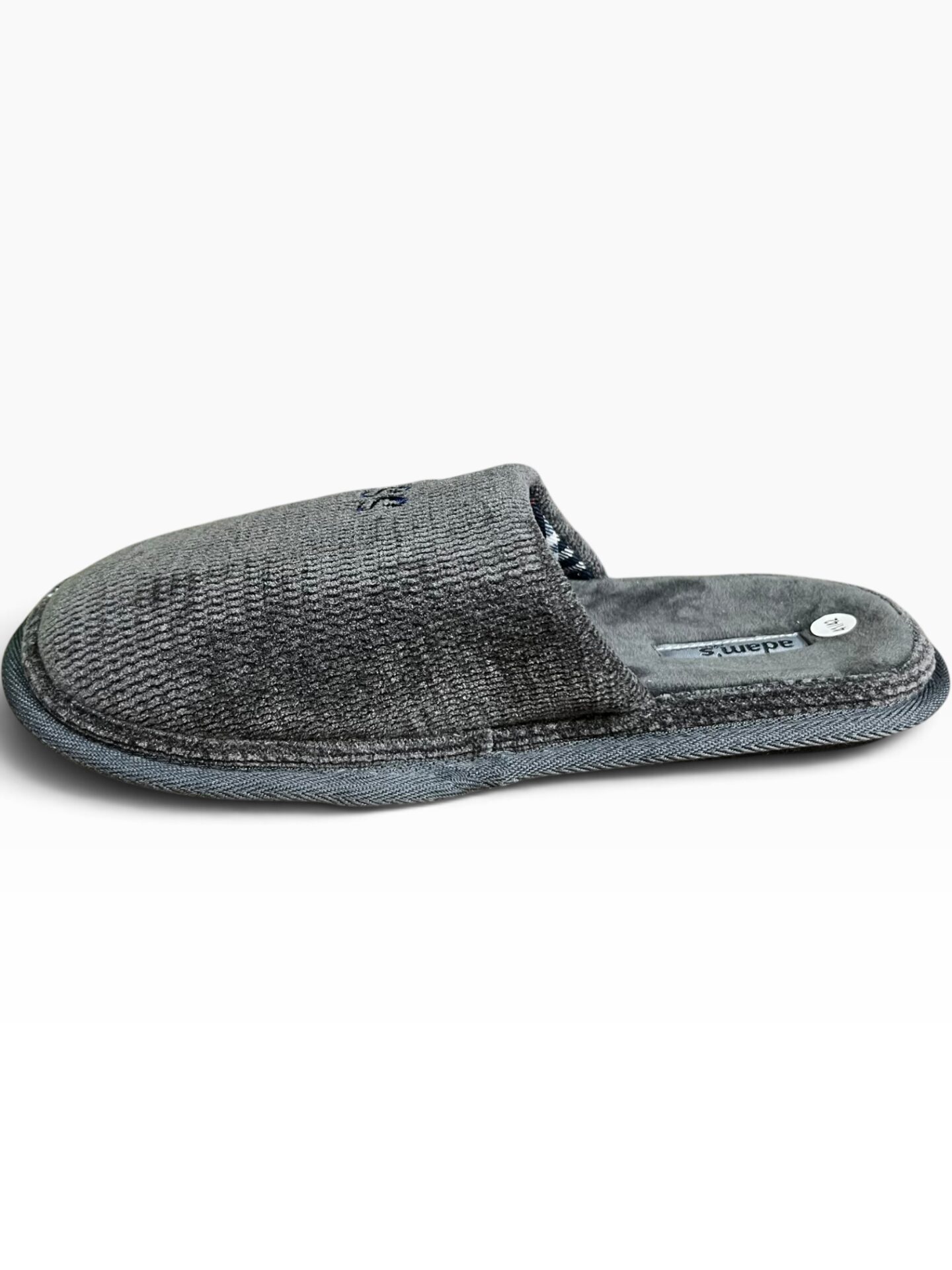 Ανδρικές παντόφλες χειμερινές Adams shoes 895-26506 Grey - Image 2