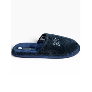 Ανδρικές παντόφλες χειμερινές Adams shoes 895-26506 Blue - Image 3