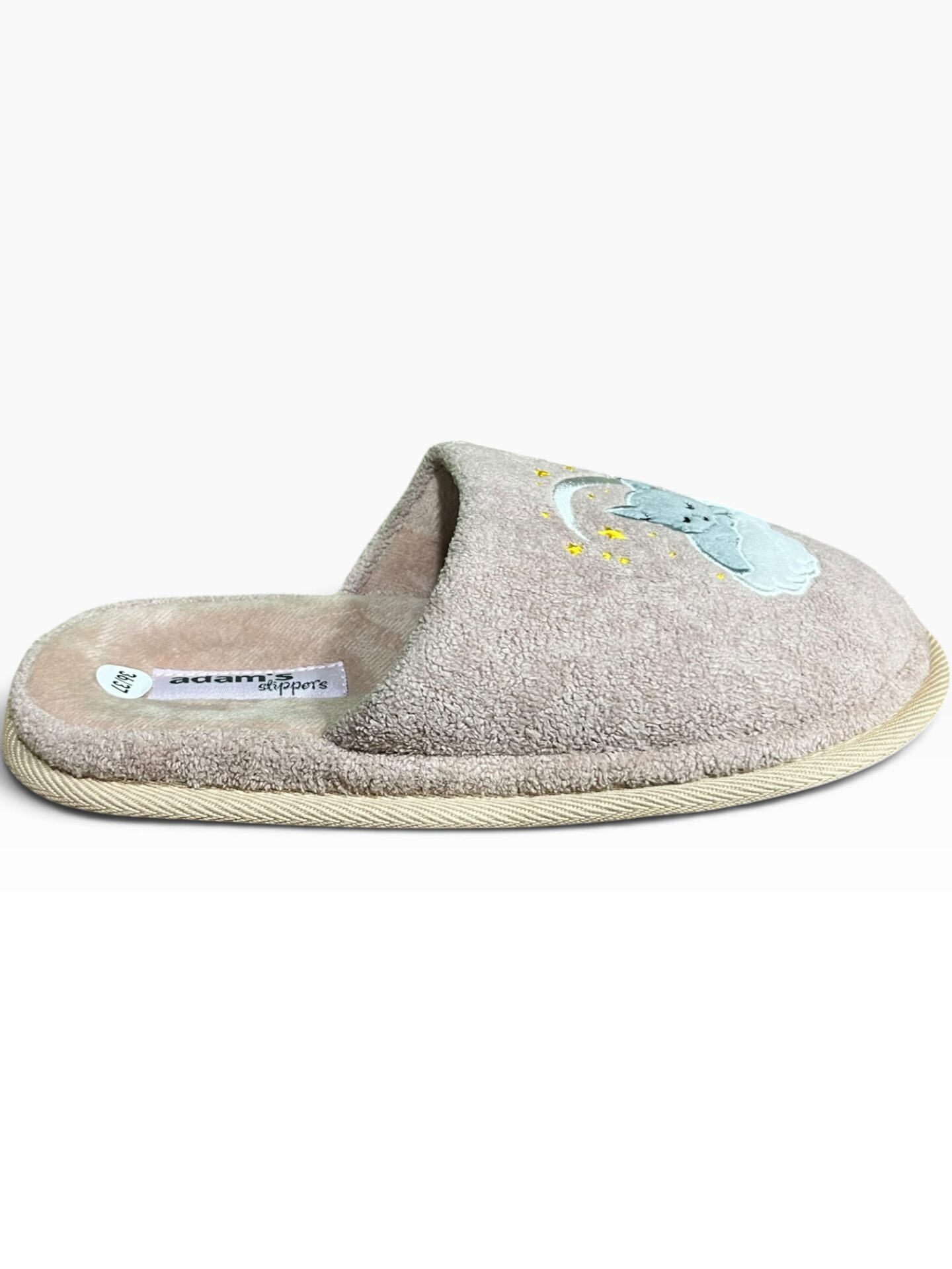 Γυναικείες χειμερινές παντόφλες adams shoes 896-26521 Pink - Image 3