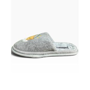 Γυναικείες χειμερινές παντόφλες adams shoes 896-26521 Grey - Image 2