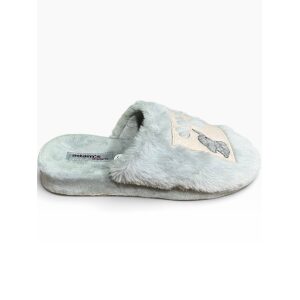 Γυναικείες χειμερινές παντόφλες adams shoes 895-26516 Grey - Image 3