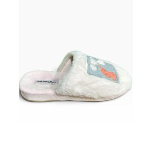 Γυναικείες χειμερινές παντόφλες adams shoes 895-26516 Pink - Image 2
