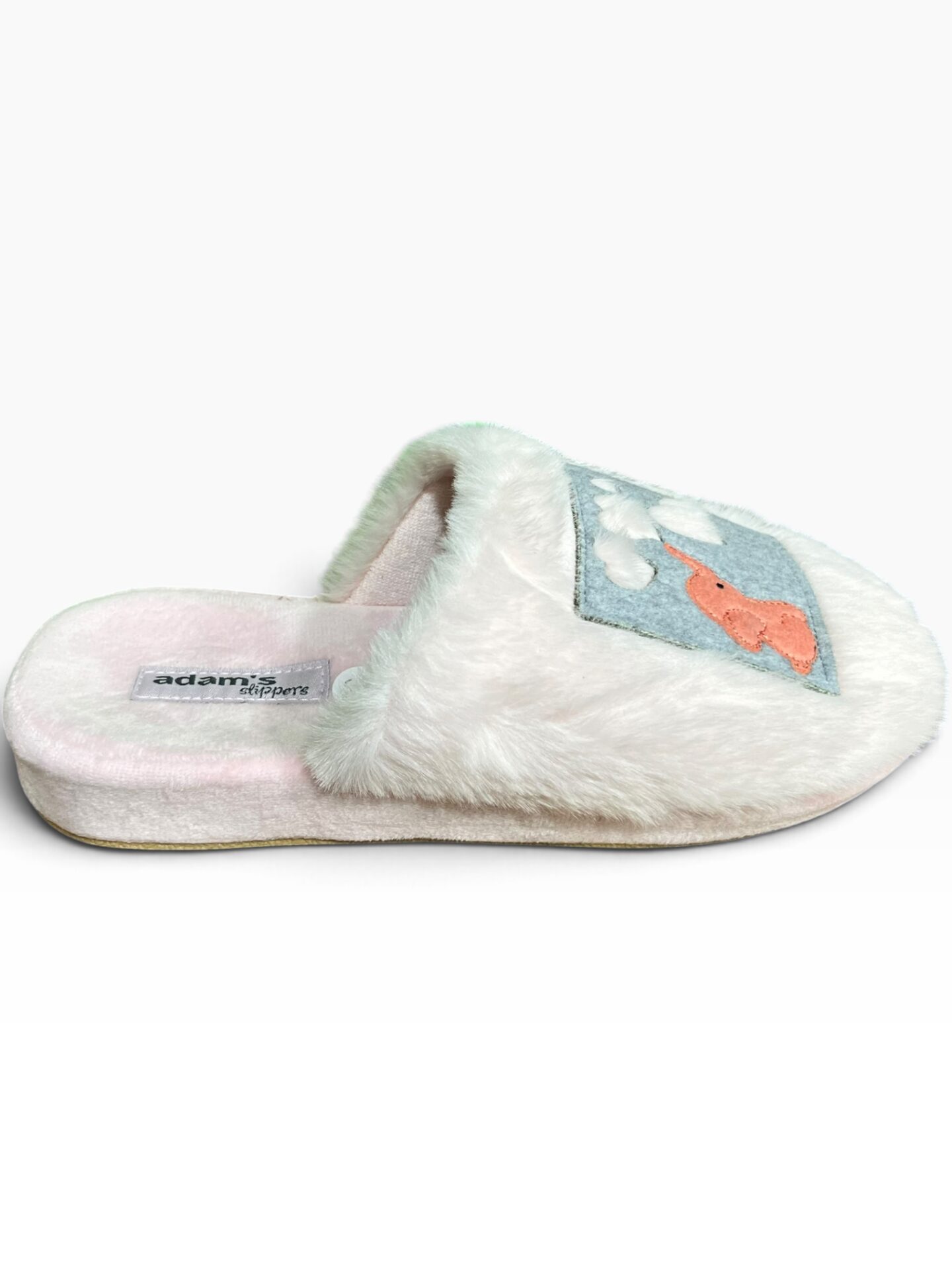 Γυναικείες χειμερινές παντόφλες adams shoes 895-26516 Pink - Image 2
