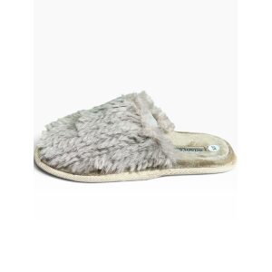 Γυναικείες χειμερινές παντόφλες adams shoes 896-26523 Beige - Image 2