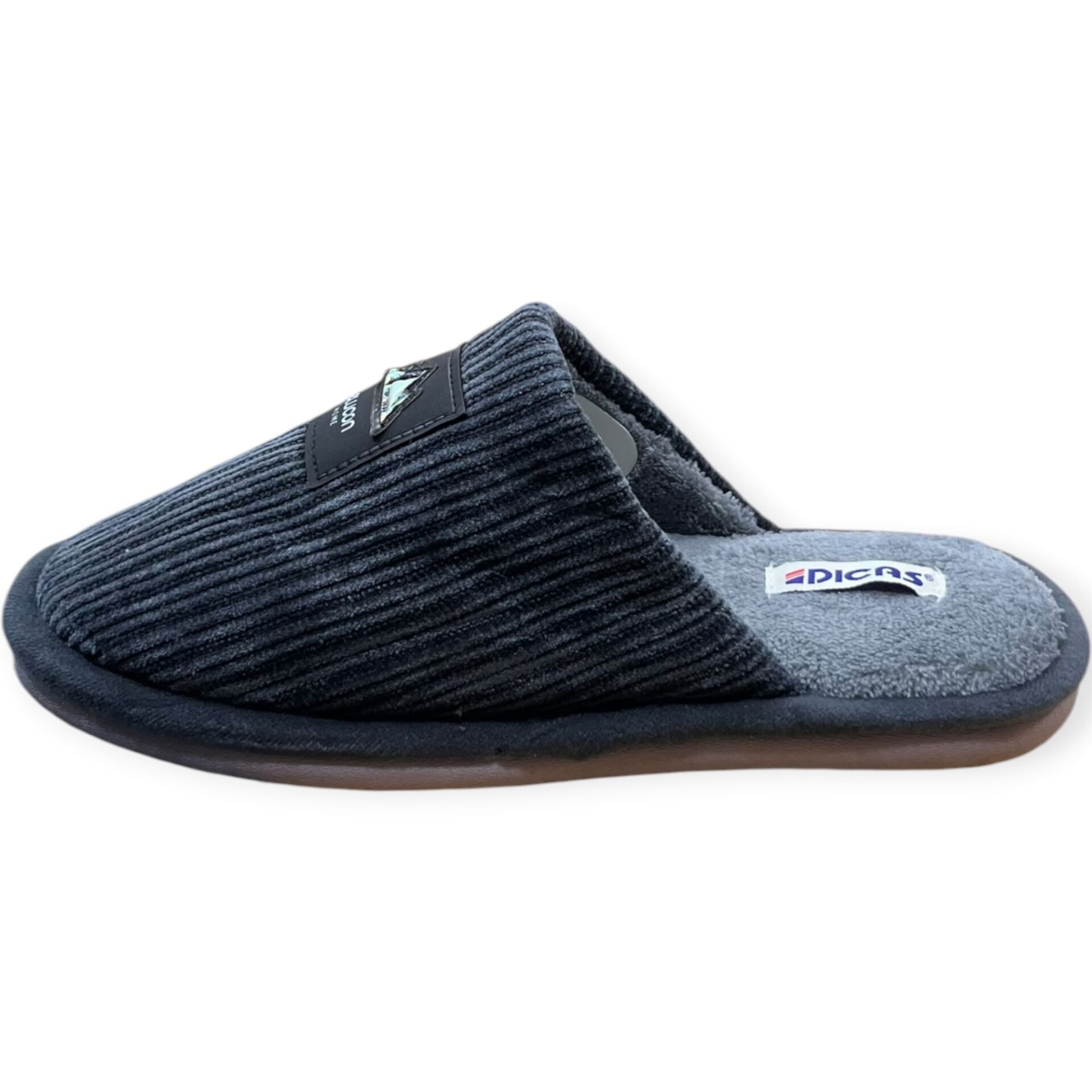 Ανδρικές χειμερινές παντόφλες Dicas DC2617 Grey - Image 3