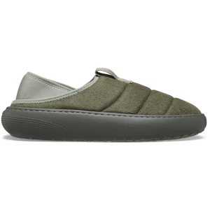 Crocs Παντόφλες Χειμερινές Κλειστές Unisex Sueded Moc 212097-309 Army