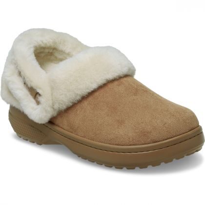 Crocs Παντόφλες Χειμερινές Unfurgtble Vegan Suede Clog 212106-2EY Sepia - Image 3