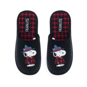 Ανδρικές χειμερινές παντόφλες Peanuts By Parex 10134016.B Black