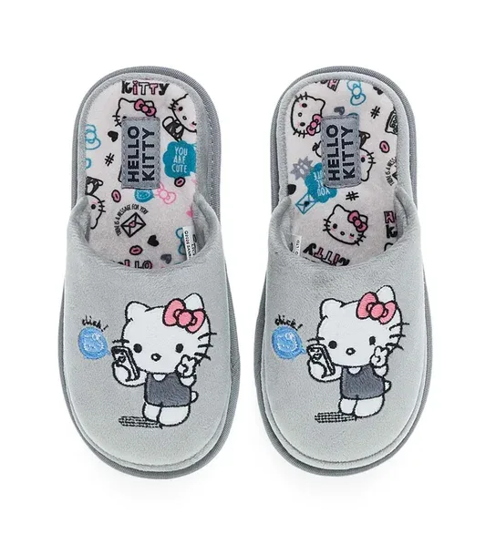 Παιδικές Παντόφλες Κορίτσι Hello Kitty Parex 10134220.GR Grey