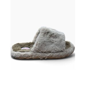 Γυναικείες χειμερινές παντόφλες adams shoes 903-26503 Beige - Image 3