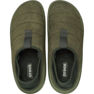 Crocs Παντόφλες Χειμερινές Κλειστές Unisex Sueded Moc 212097-309 Army - Image 4