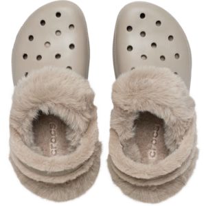 Crocs Clog Bae Lined Platform 211753-195 Mushroom. - Image 6