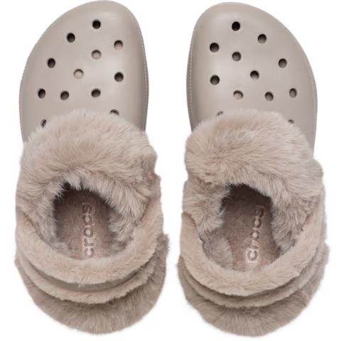 Crocs Clog Bae Lined Platform 211753-195 Mushroom - Image 3