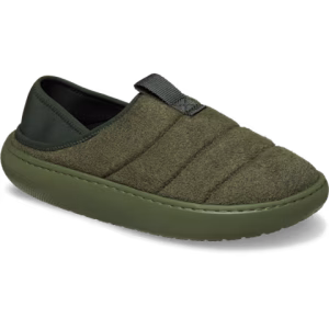 Crocs Παντόφλες Χειμερινές Κλειστές Unisex Sueded Moc 212097-309 Army - Image 3
