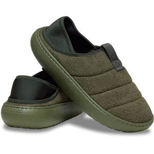 Crocs Παντόφλες Χειμερινές Κλειστές Unisex Sueded Moc 212097-309 Army - Image 2