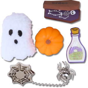 Jibbitz™ Charms Crocs 10016336 Spooky Halloween 5pack